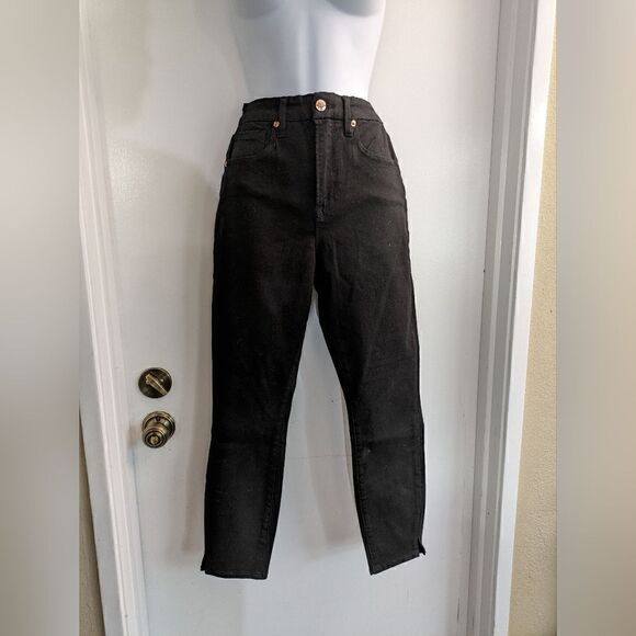 Good American Black Jeans Size 10 - Picture 1 of 6